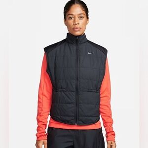 Nike Women's Therma Fit Vest BLACK Size Medium
